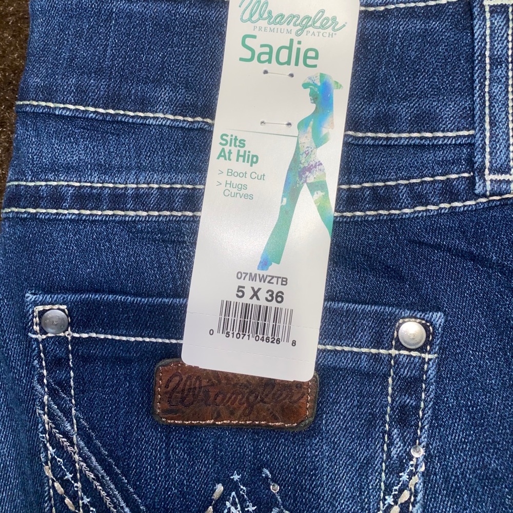 Wrangler retro Sadie washed denim